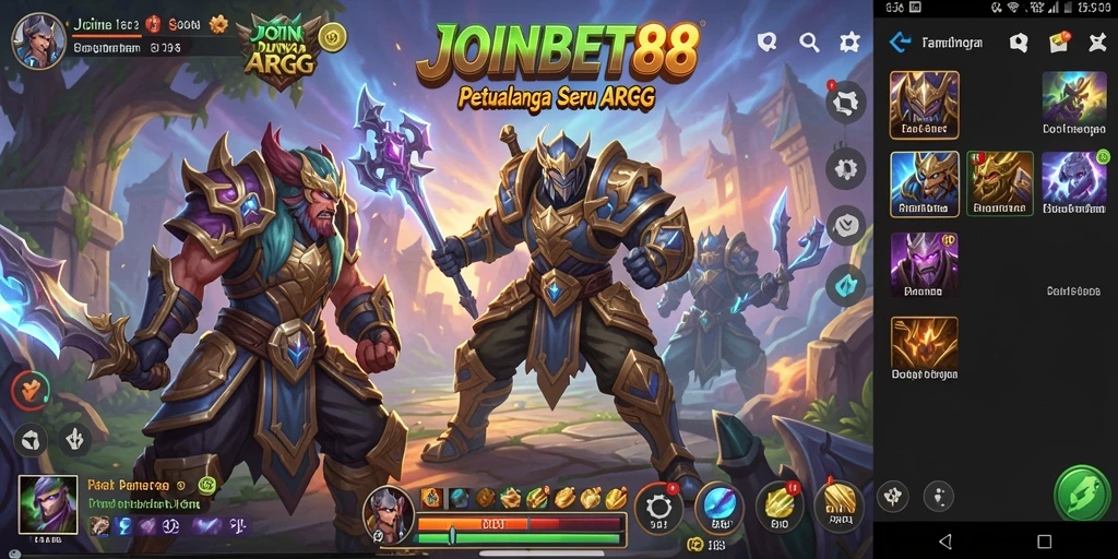 Tampilan gameplay seru dalam dunia fantasi ARPG.