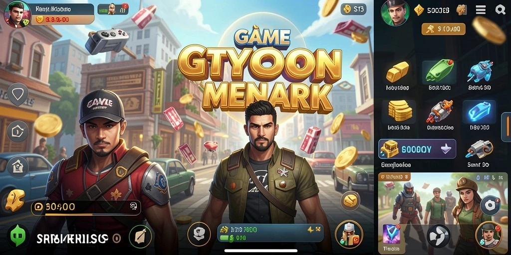 Tampilan gameplay S13 yang menawan dalam genre Tycoon.