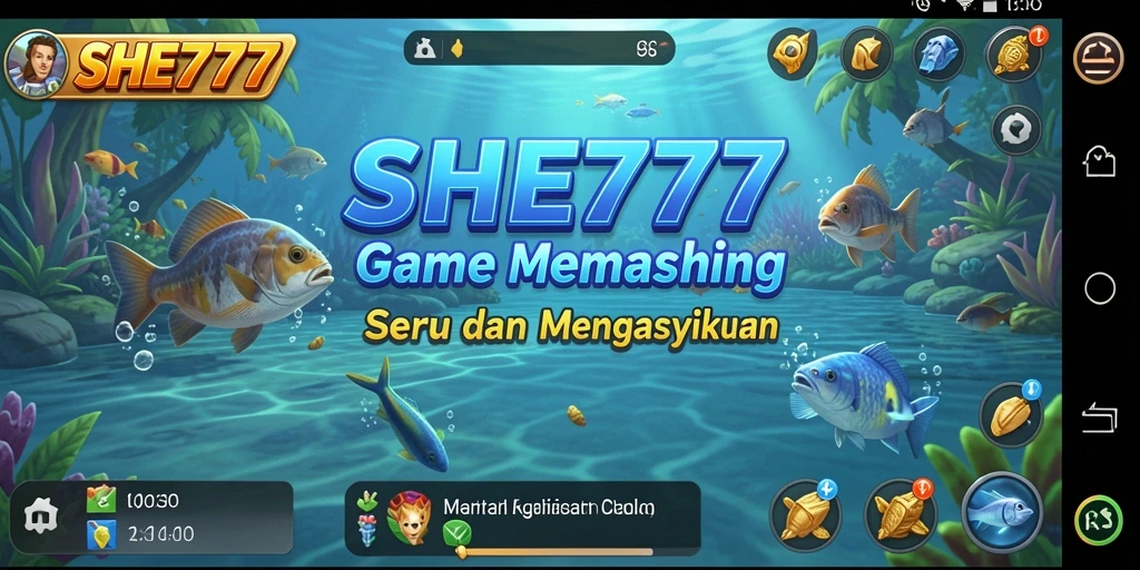 Tangkapan besar dalam gameplay SHE777 dengan visual yang memukau.